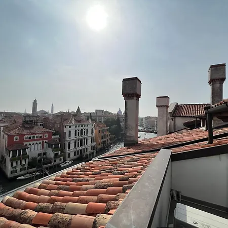 Apartamento Attico Canal Grande A Palazzo Contarini Corfu Venecia