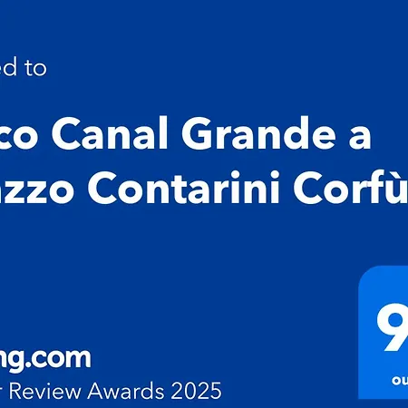 Attico Canal Grande A Palazzo Contarini Corfu Apartamento *